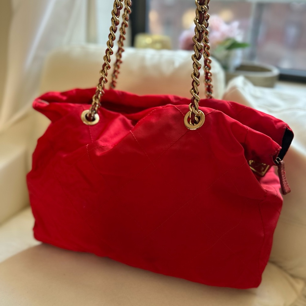 PRADA Red Tote